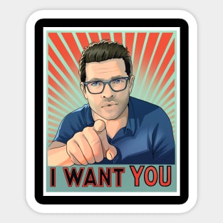 I want You Sticker